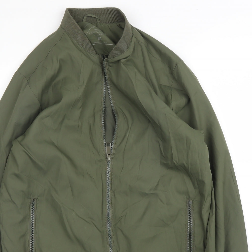 Primark Mens Green   Bomber Jacket Coat Size XS