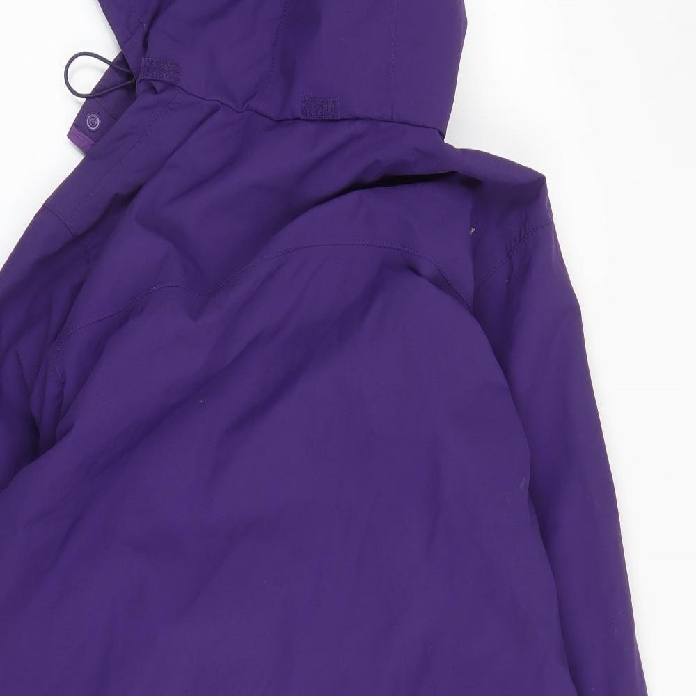 Karrimor Womens Purple   Parka Coat Size 10