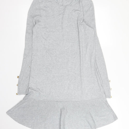 TU Womens Grey   Tunic Jumper Size 12