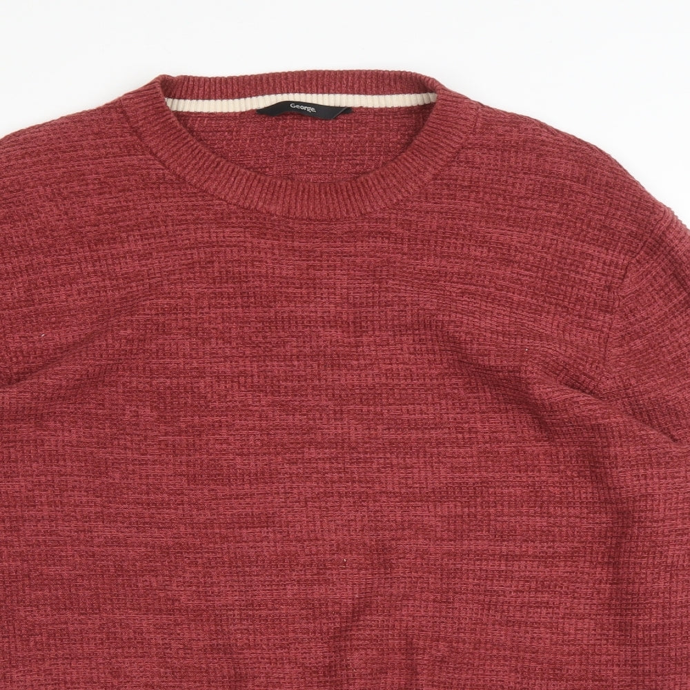 George Womens Purple   Pullover Jumper Size L