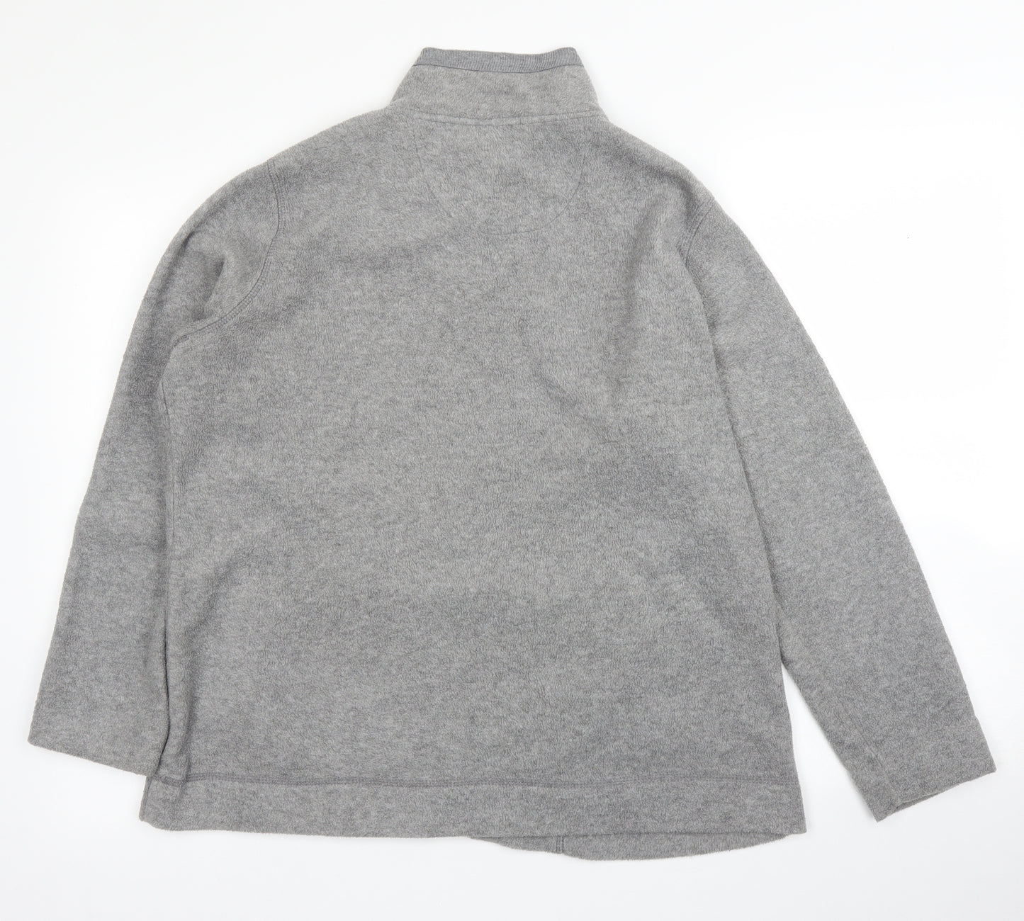 Preworn Womens Grey  Fleece Full Zip Jumper Size L