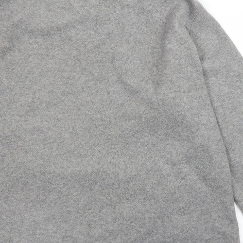 Preworn Womens Grey  Fleece Full Zip Jumper Size L