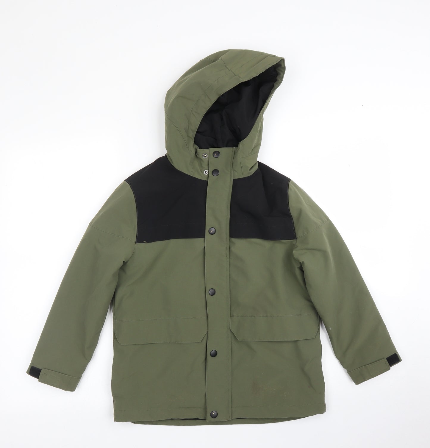 Zara Womens Green   Parka Coat Size 8