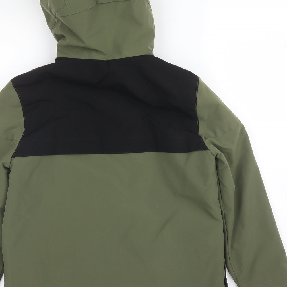 Zara Womens Green   Parka Coat Size 8