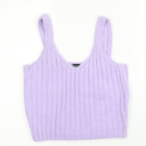 New Look Womens Purple   Basic Tank Size L