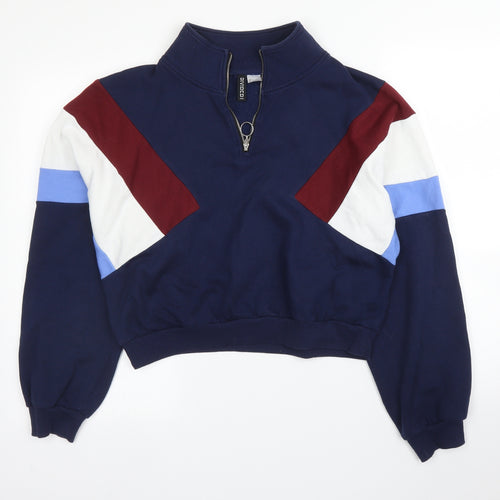 H&M Womens Blue   Pullover Jumper Size S