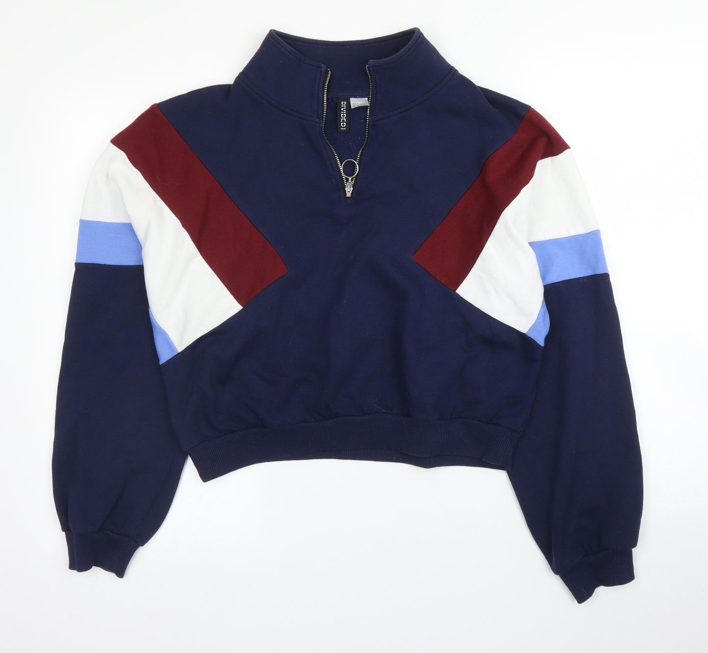 H&M Womens Blue   Pullover Jumper Size S