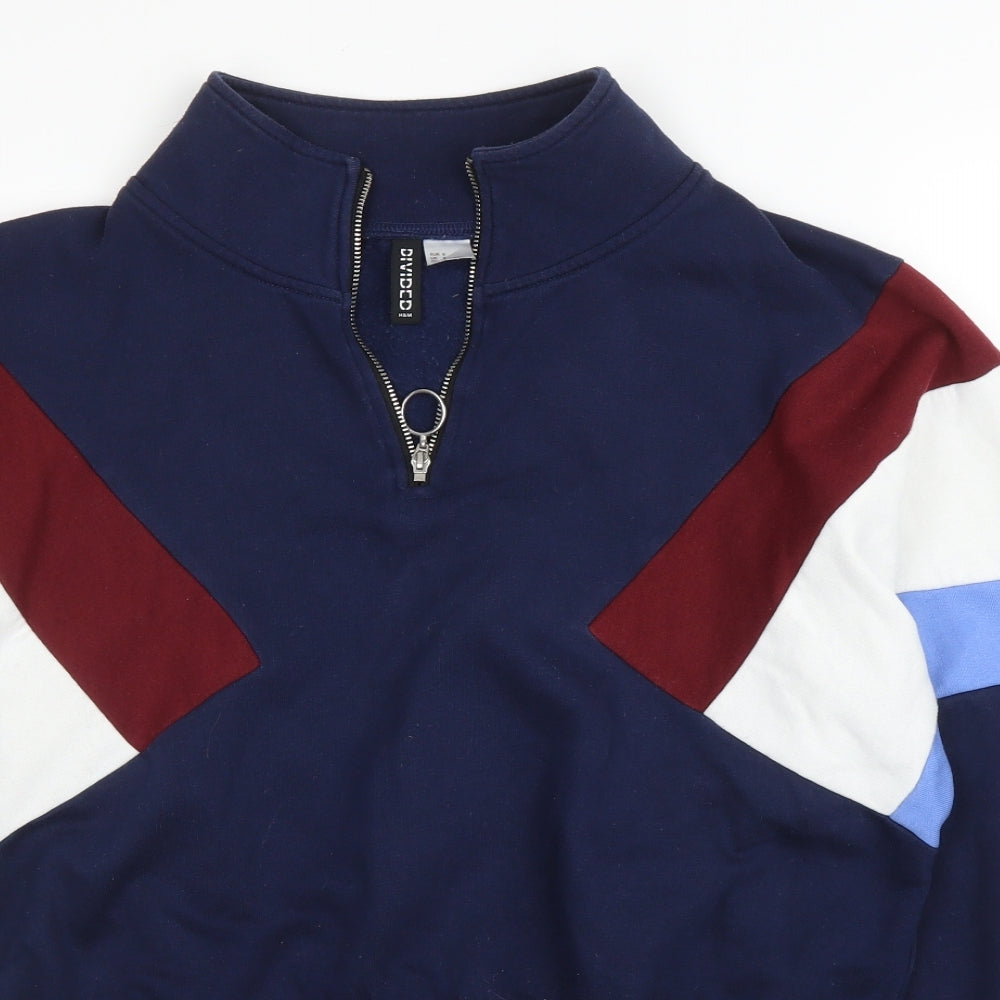 H&M Womens Blue   Pullover Jumper Size S