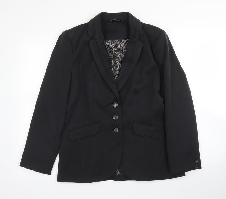 BM Collection Womens Grey   Jacket Blazer Size 12