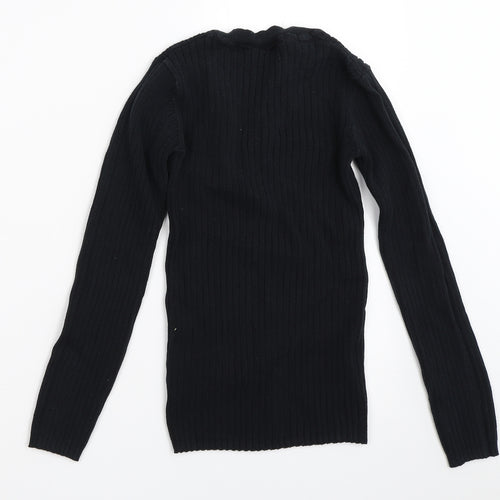 Ethel Austin Womens Black   Pullover Jumper Size 8
