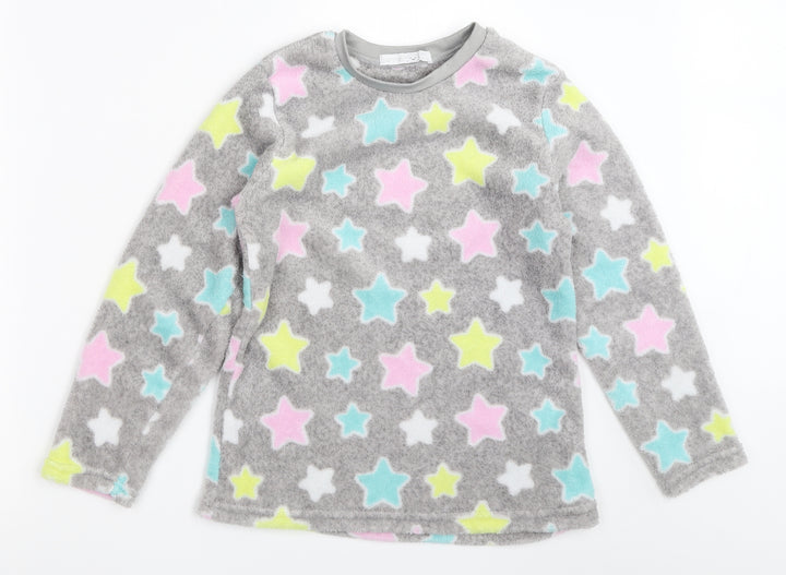 Sweet Dreams Girls Grey Solid Top Pyjama Top Size 10-11 Years