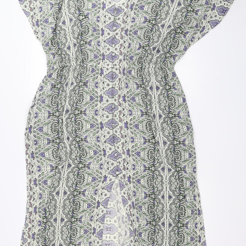 Principles Womens Green Geometric  Shift  Size 16