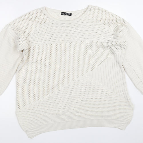 Select Womens Ivory   Pullover Jumper Size 18