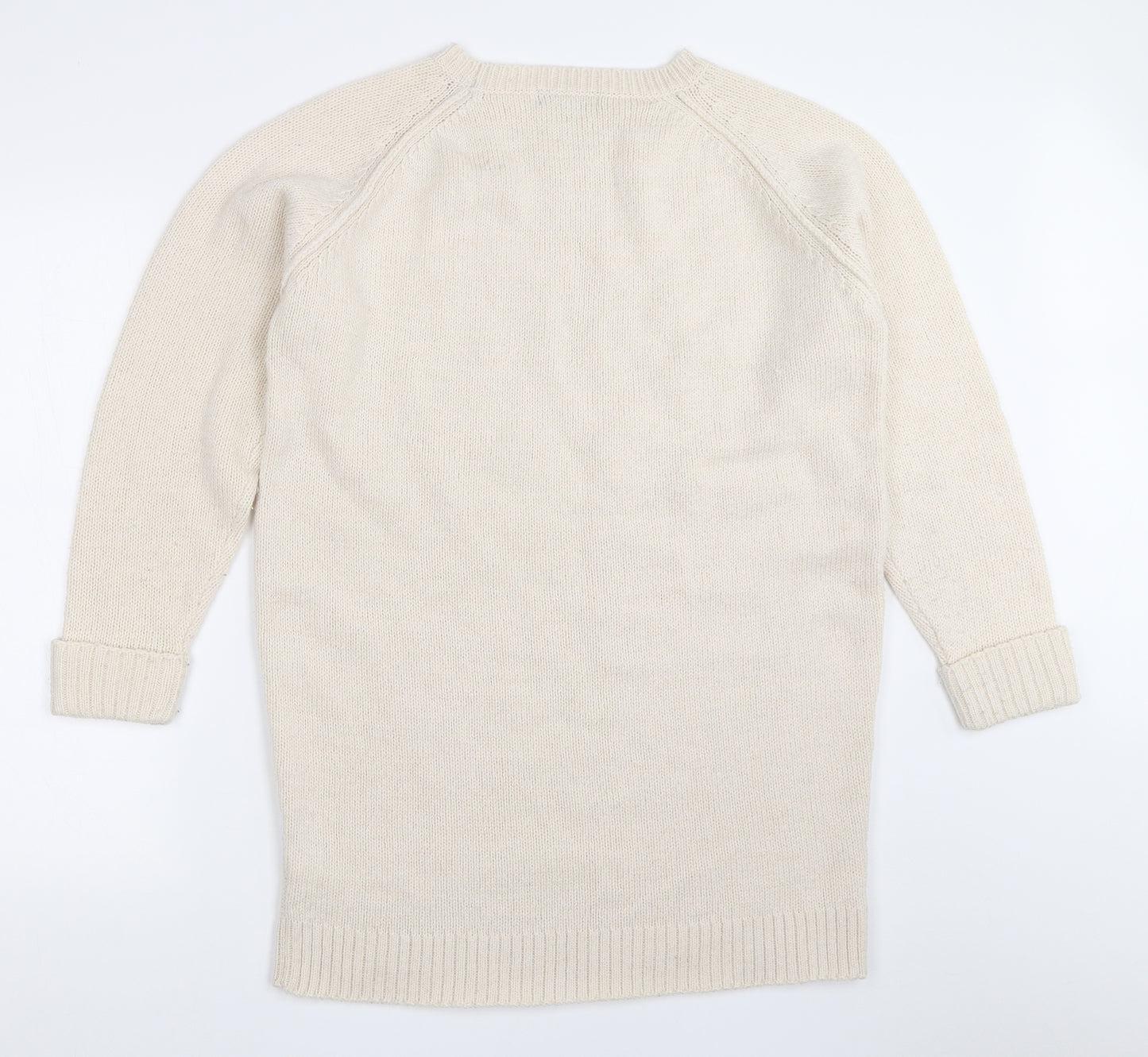 New Look Womens Ivory   Pullover Jumper Size M