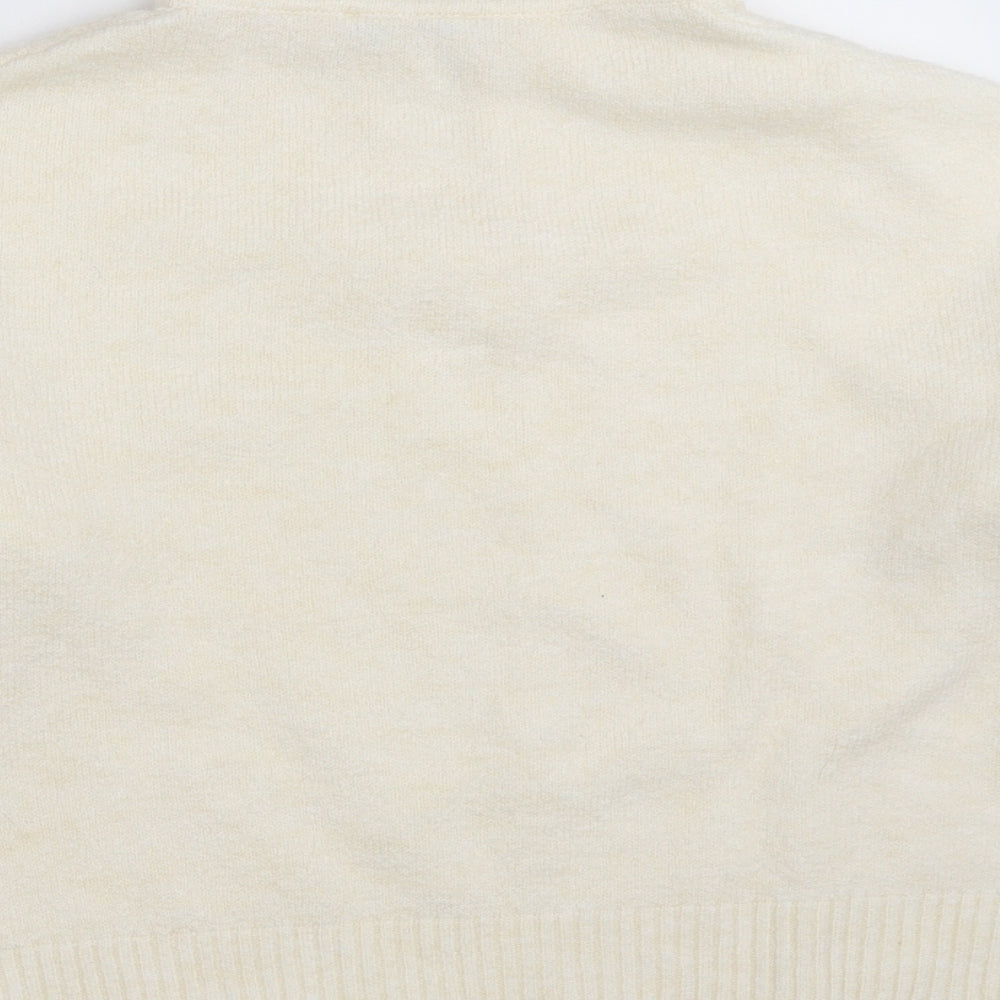 George Womens Ivory   Pullover Jumper Size M