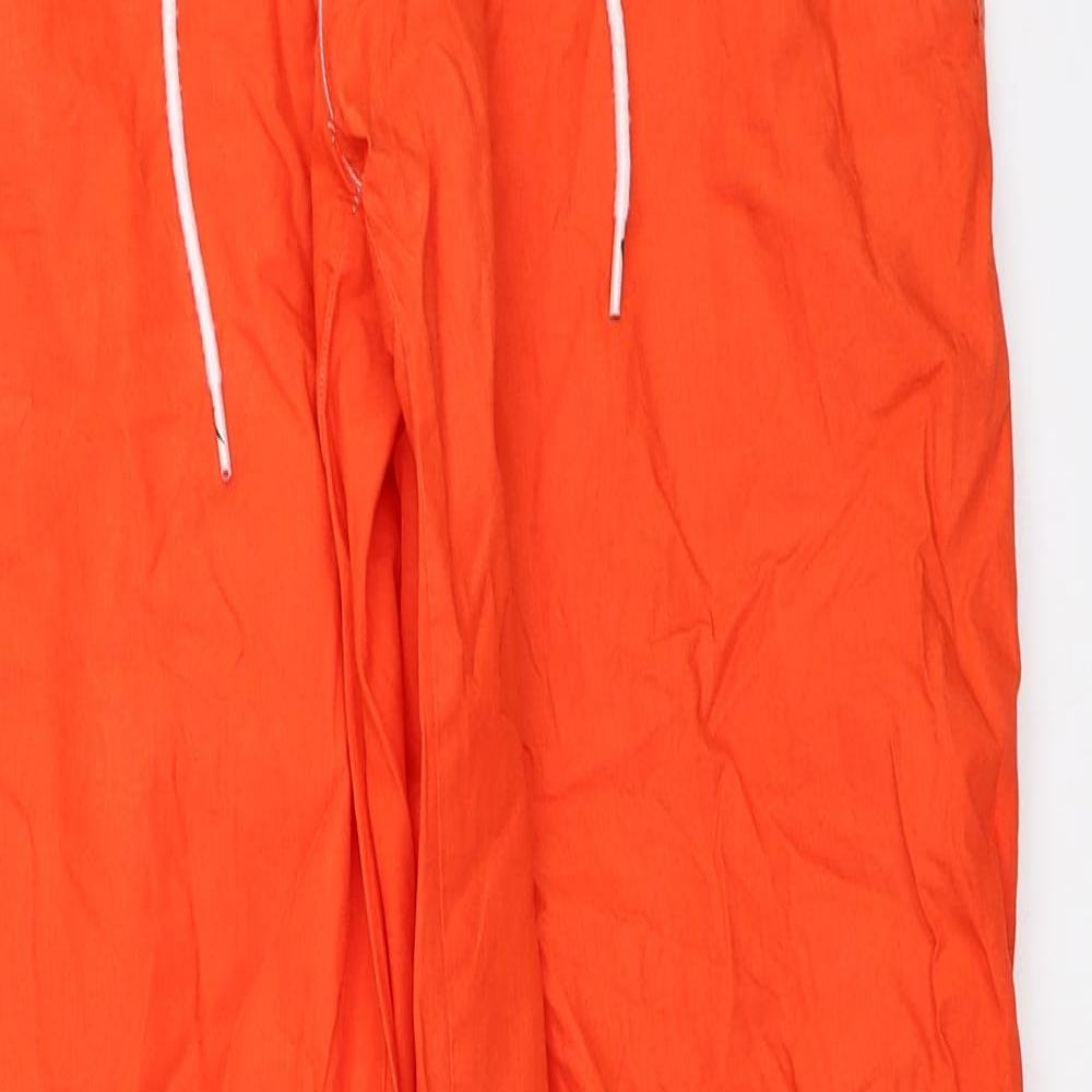 Nike Womens Orange   Cargo Trousers Size 10 L32 in