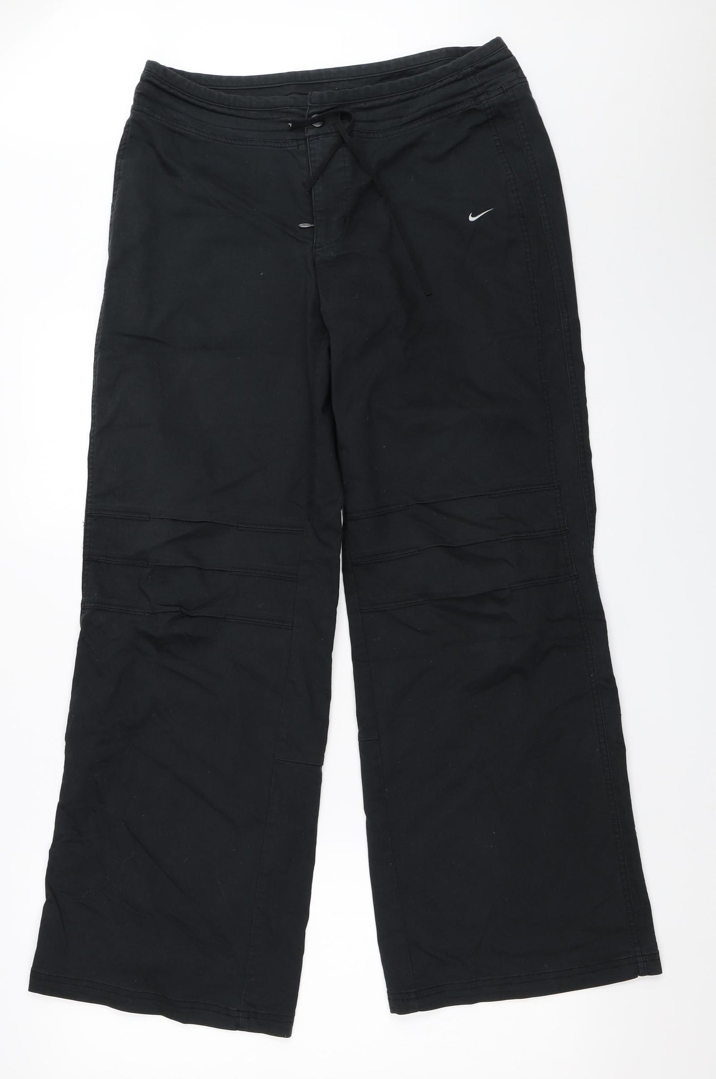 Nike Womens Black   Trousers  Size 10 L30 in