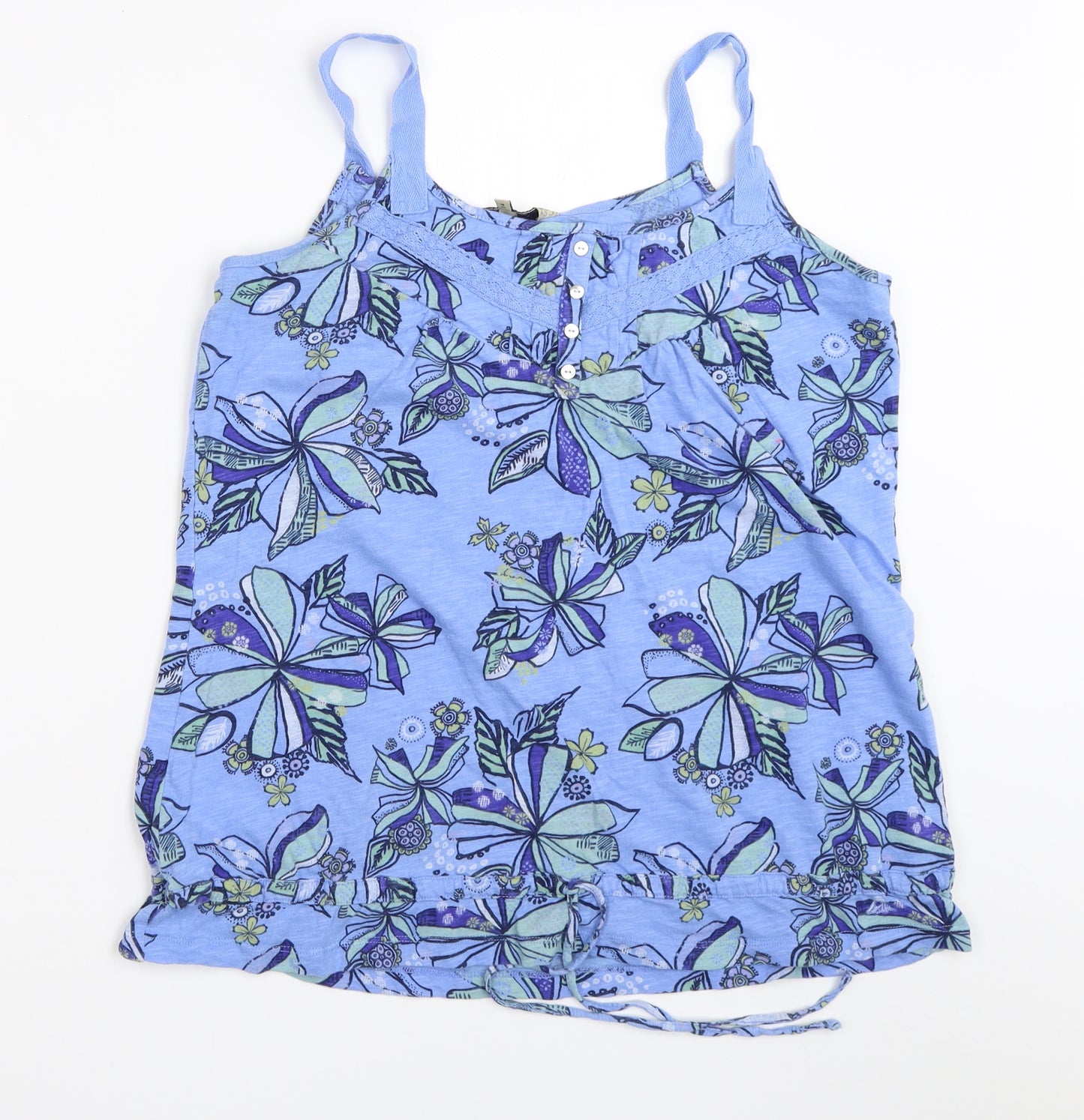 Debenhams Womens Blue   Camisole Tank Size 14