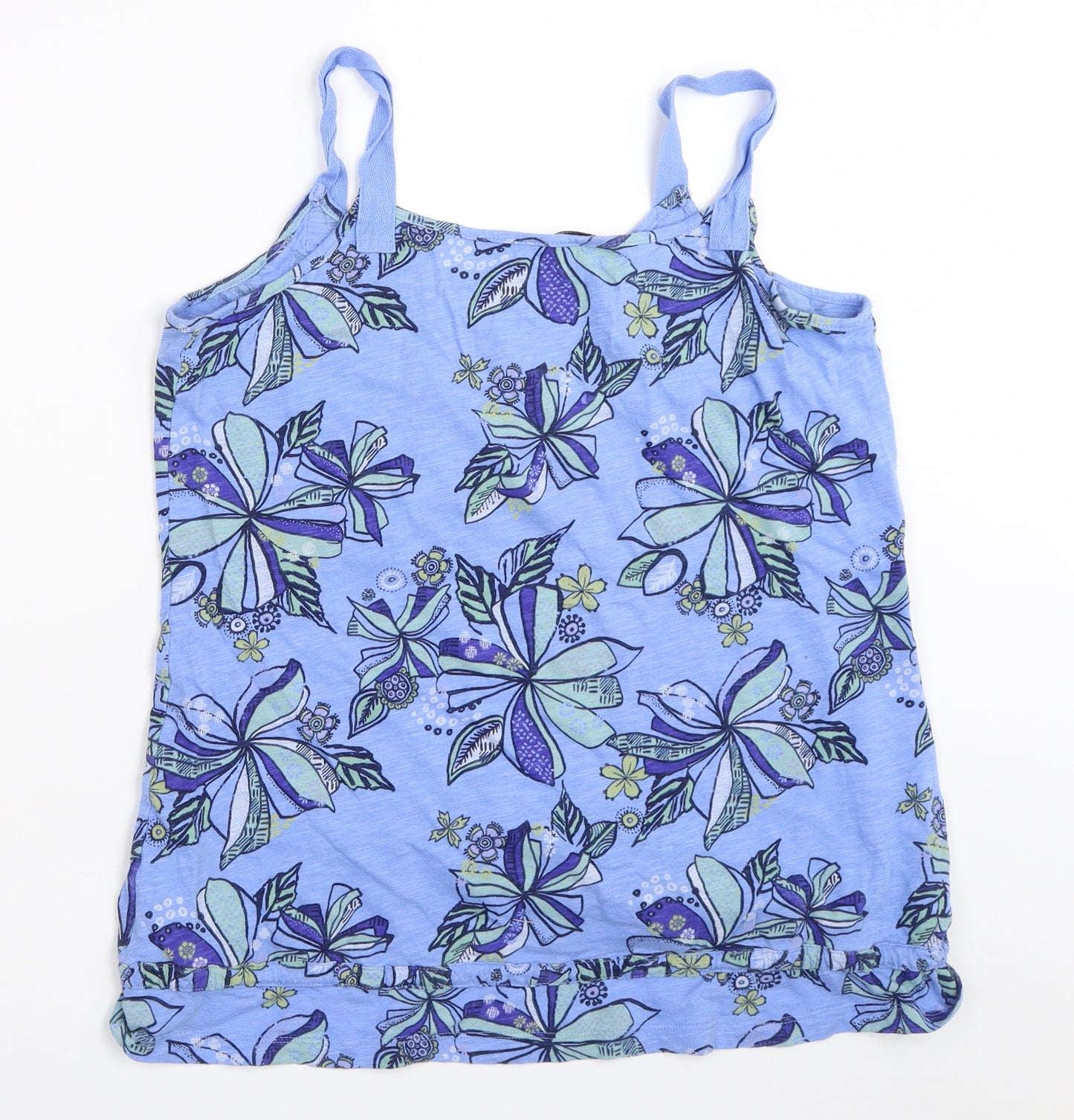 Debenhams Womens Blue   Camisole Tank Size 14