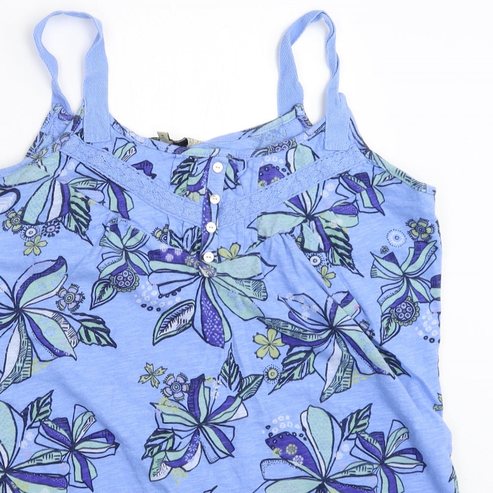 Debenhams Womens Blue   Camisole Tank Size 14