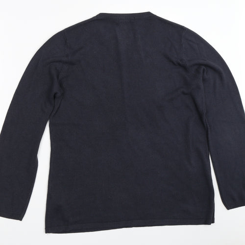 Marks and Spencer Womens Blue   Pullover Jumper Size 14