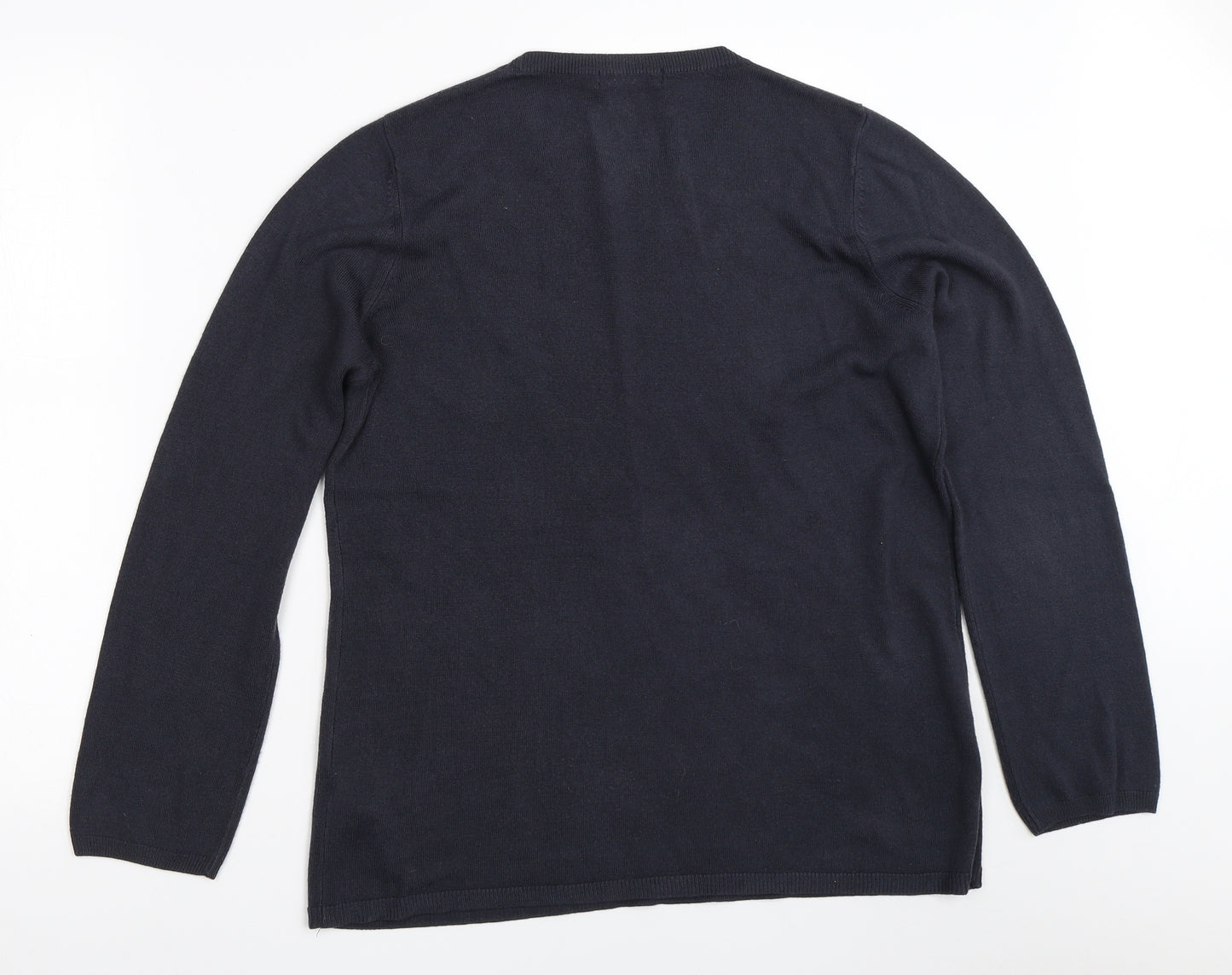 Marks and Spencer Womens Blue   Pullover Jumper Size 14