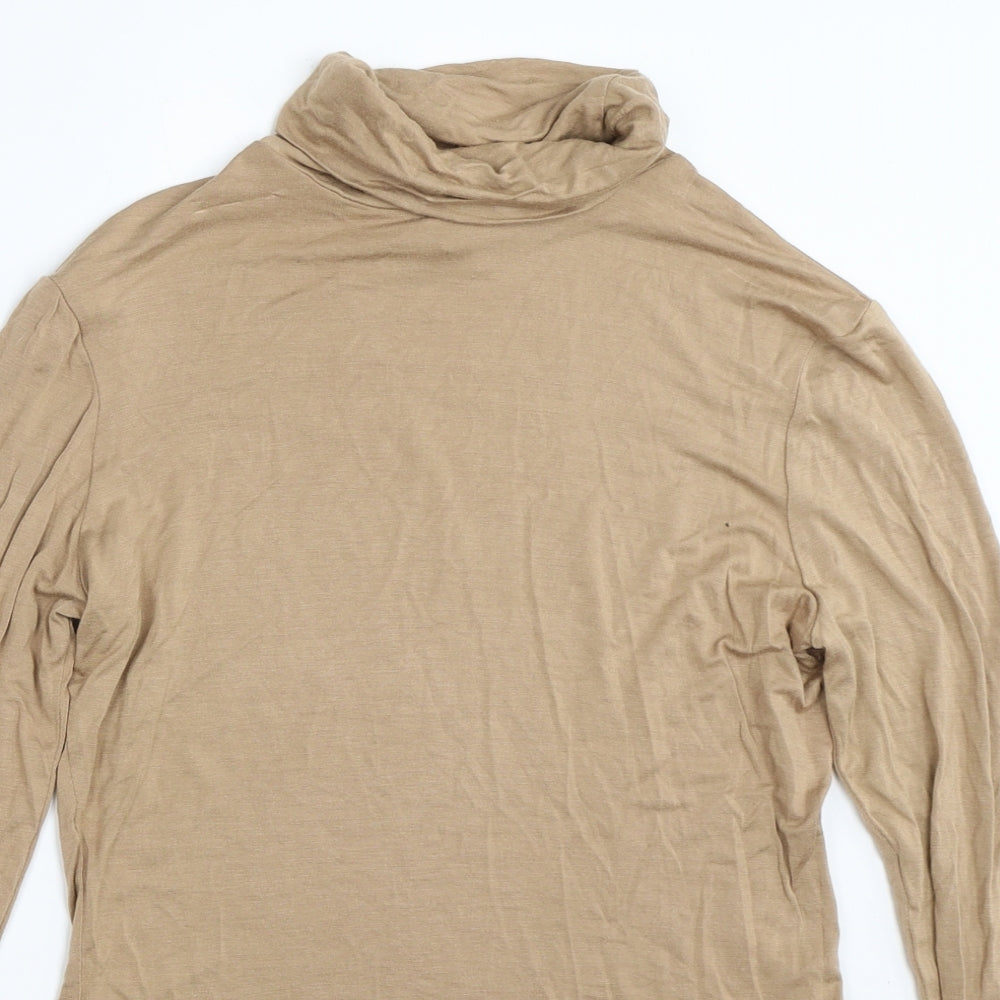 New Look Womens Beige   Basic T-Shirt Size 12