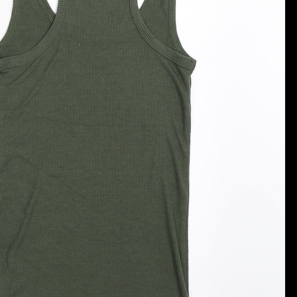 Primark Womens Green   Basic Tank Size XS