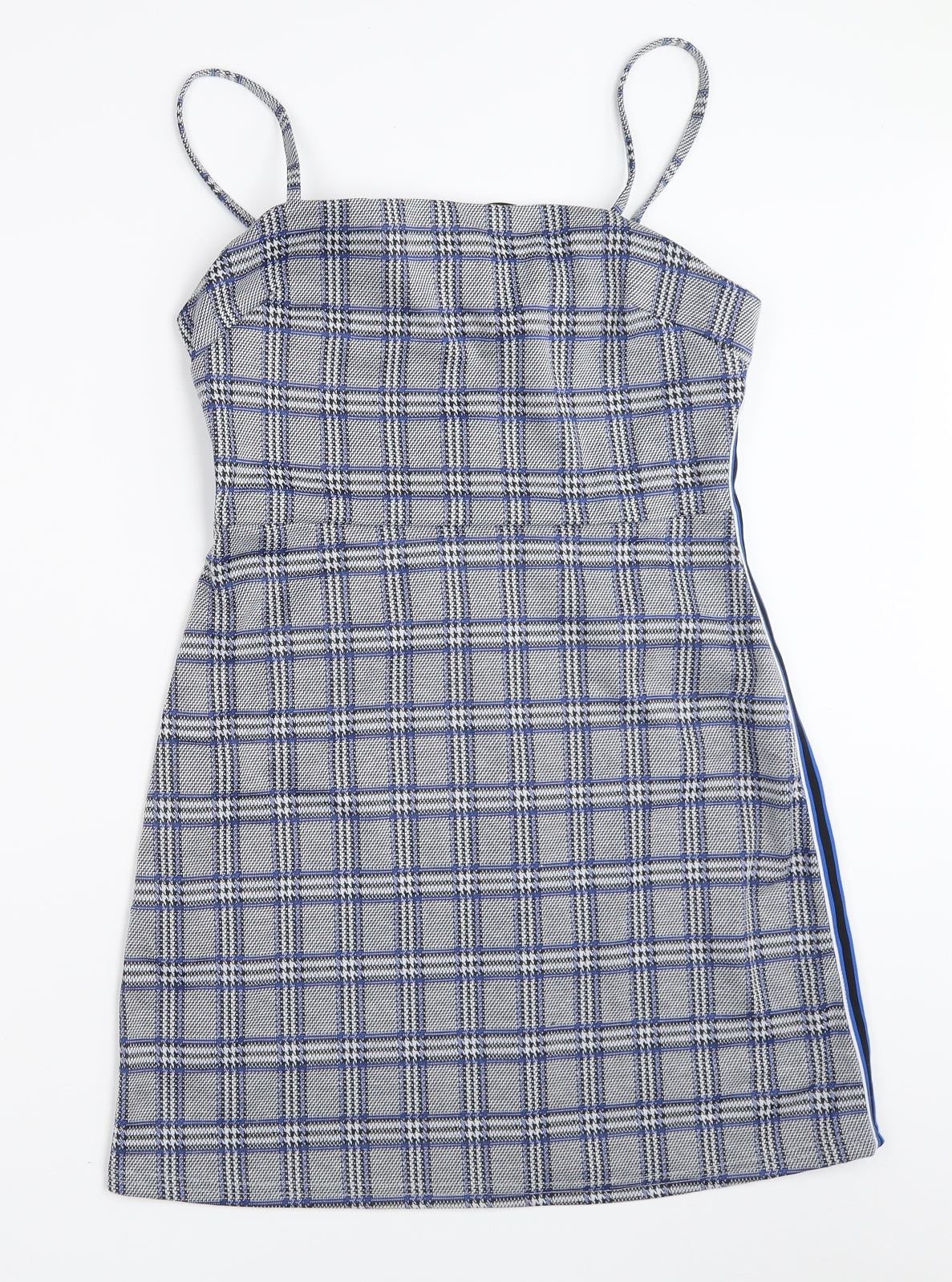 Primark Womens Grey   Pinafore/Dungaree Dress  Size 10
