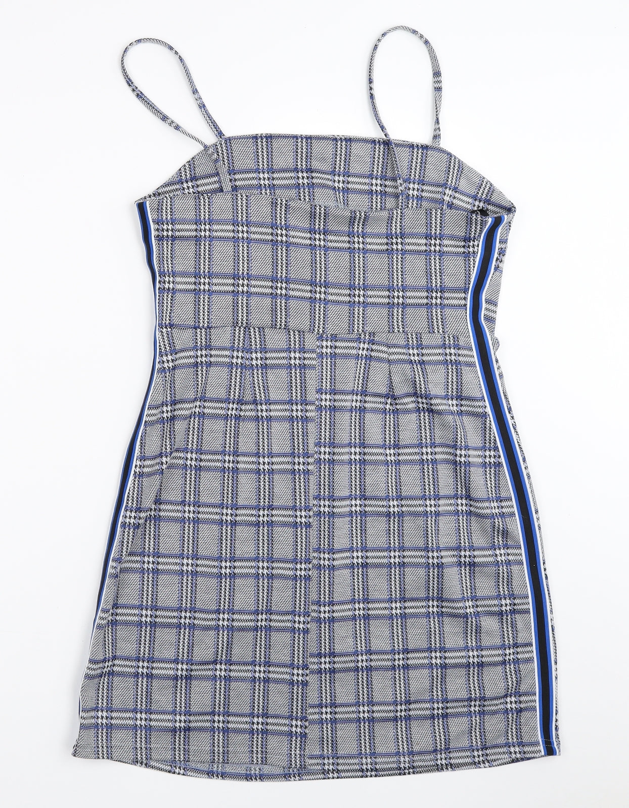 Primark Womens Grey   Pinafore/Dungaree Dress  Size 10