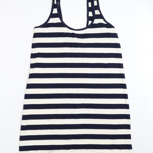ASOS Womens Blue Striped  Mini  Size 10