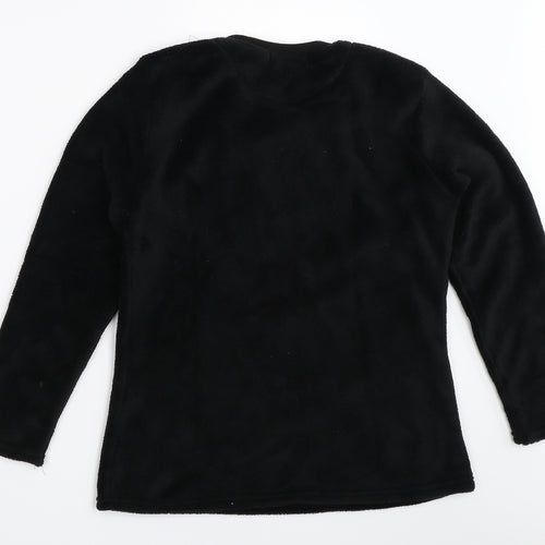 Chill Out Boys Black Solid   Pyjama Top Size 12-13 Years