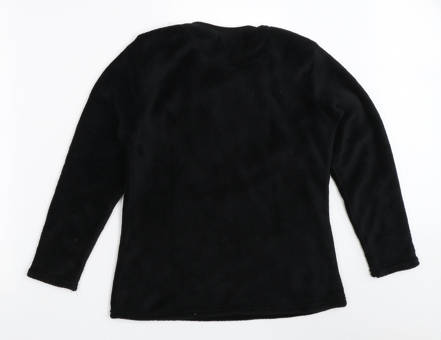 Chill Out Boys Black Solid   Pyjama Top Size 12-13 Years