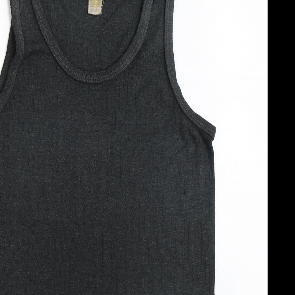 Preworn Womens Grey   Basic Tank Size M  - thermal