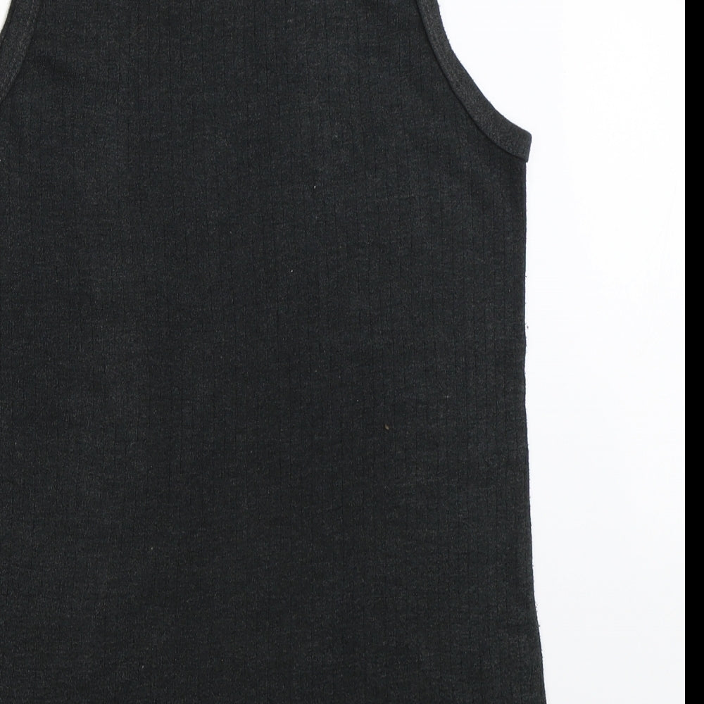 Preworn Womens Grey   Basic Tank Size M  - thermal