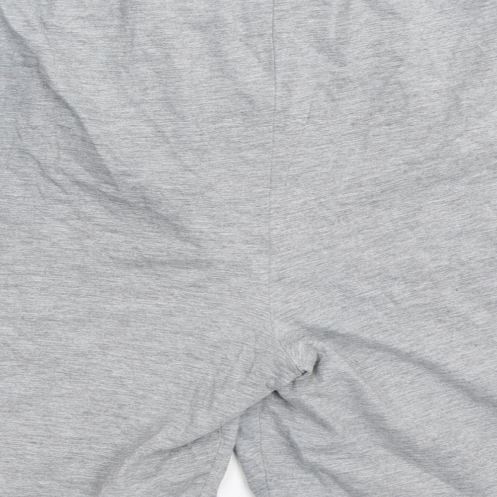 Avenue Mens Grey Solid   Sleep Shorts Size S  - star wars