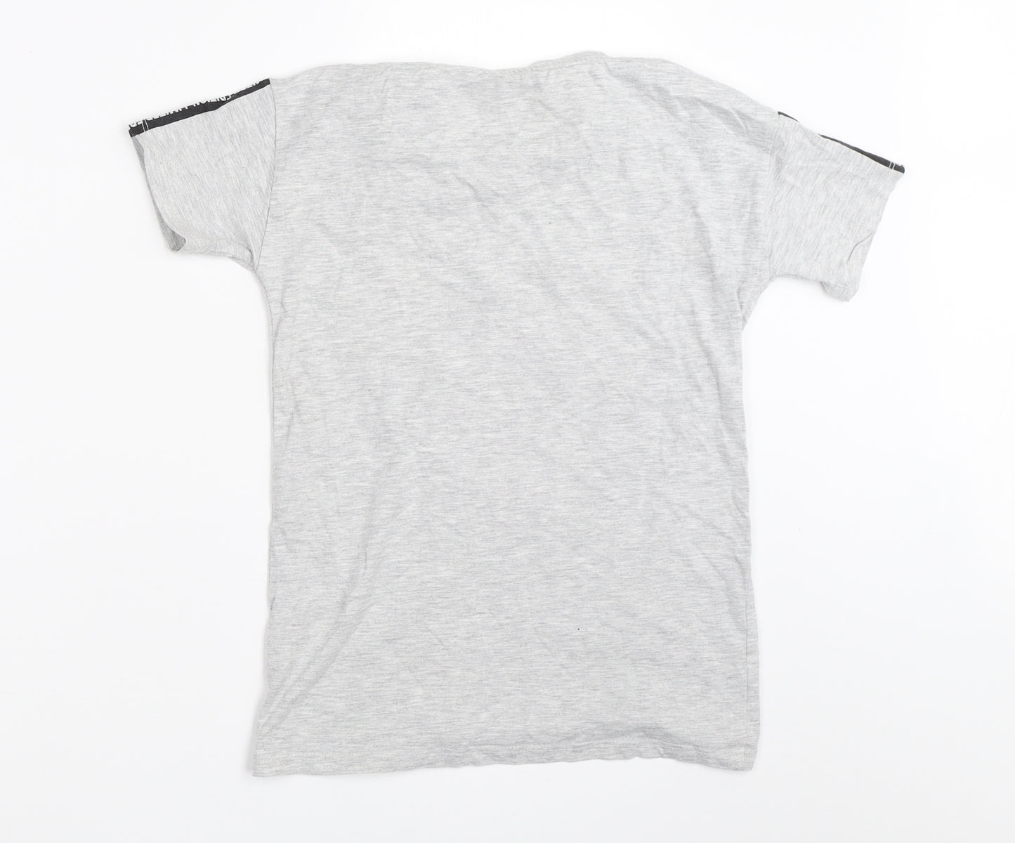 George Boys Grey   Basic T-Shirt Size 8-9 Years