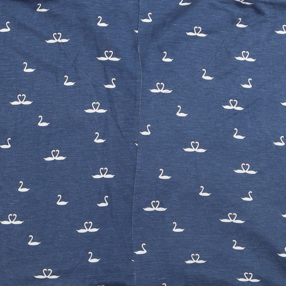 NEXT Womens Blue   Basic Button-Up Size 14