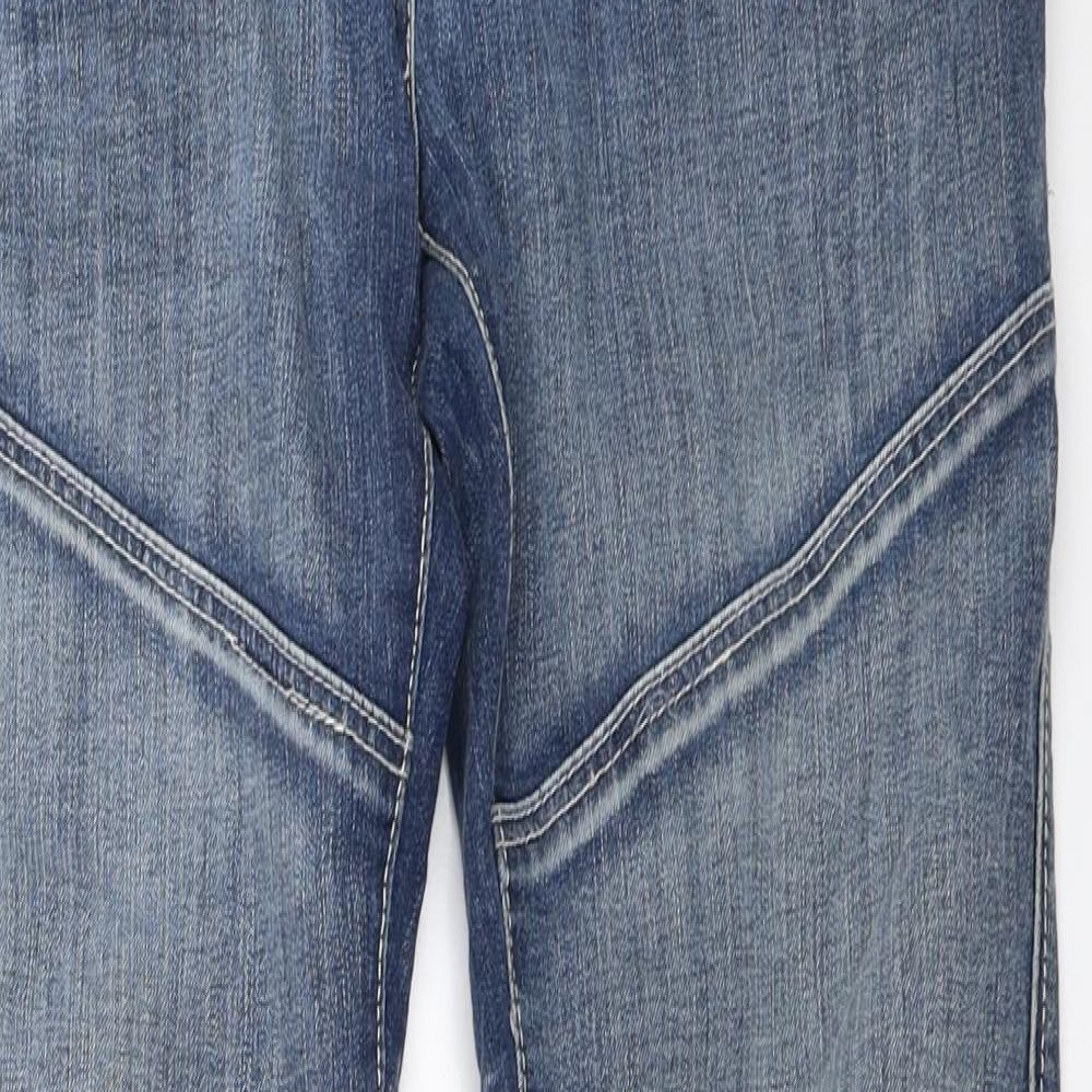 Matalan Womens Blue  Denim Straight Jeans Size 12 L32 in