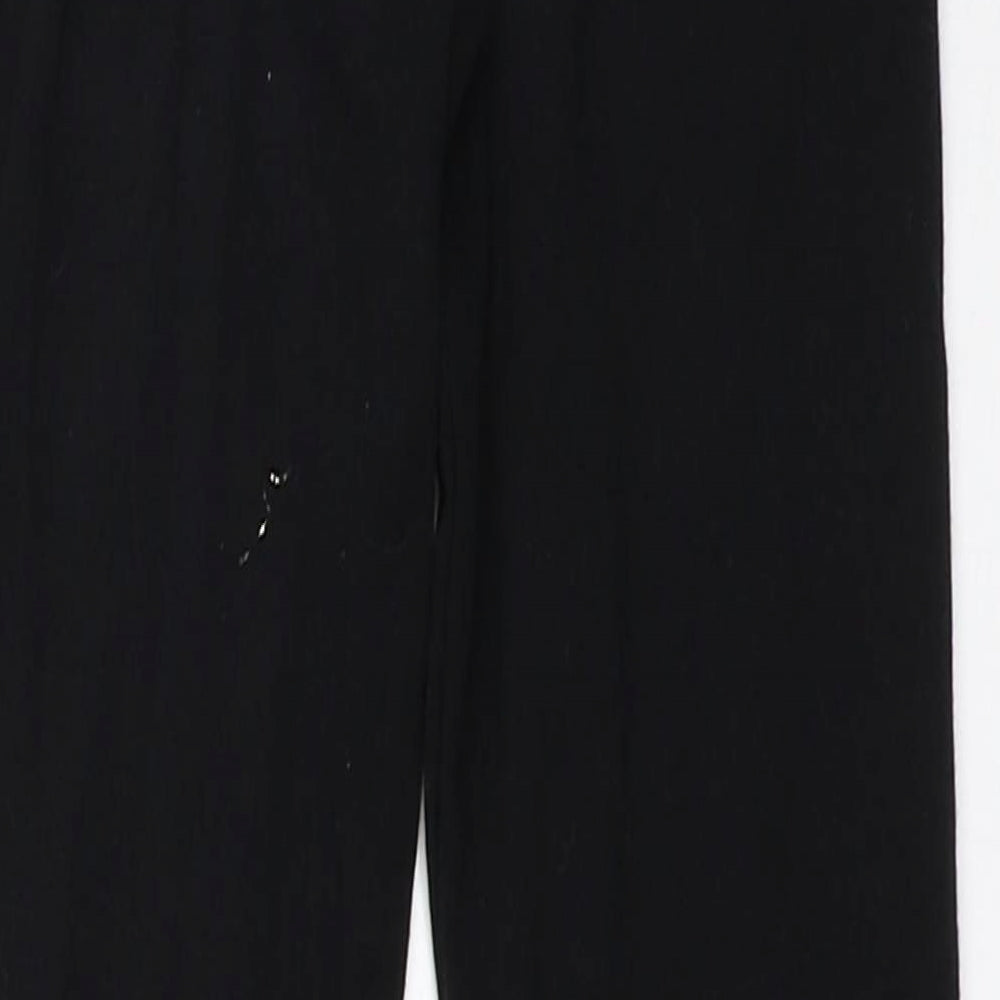 Primark Girls Black   Capri Trousers Size 6-7 Years - leggings