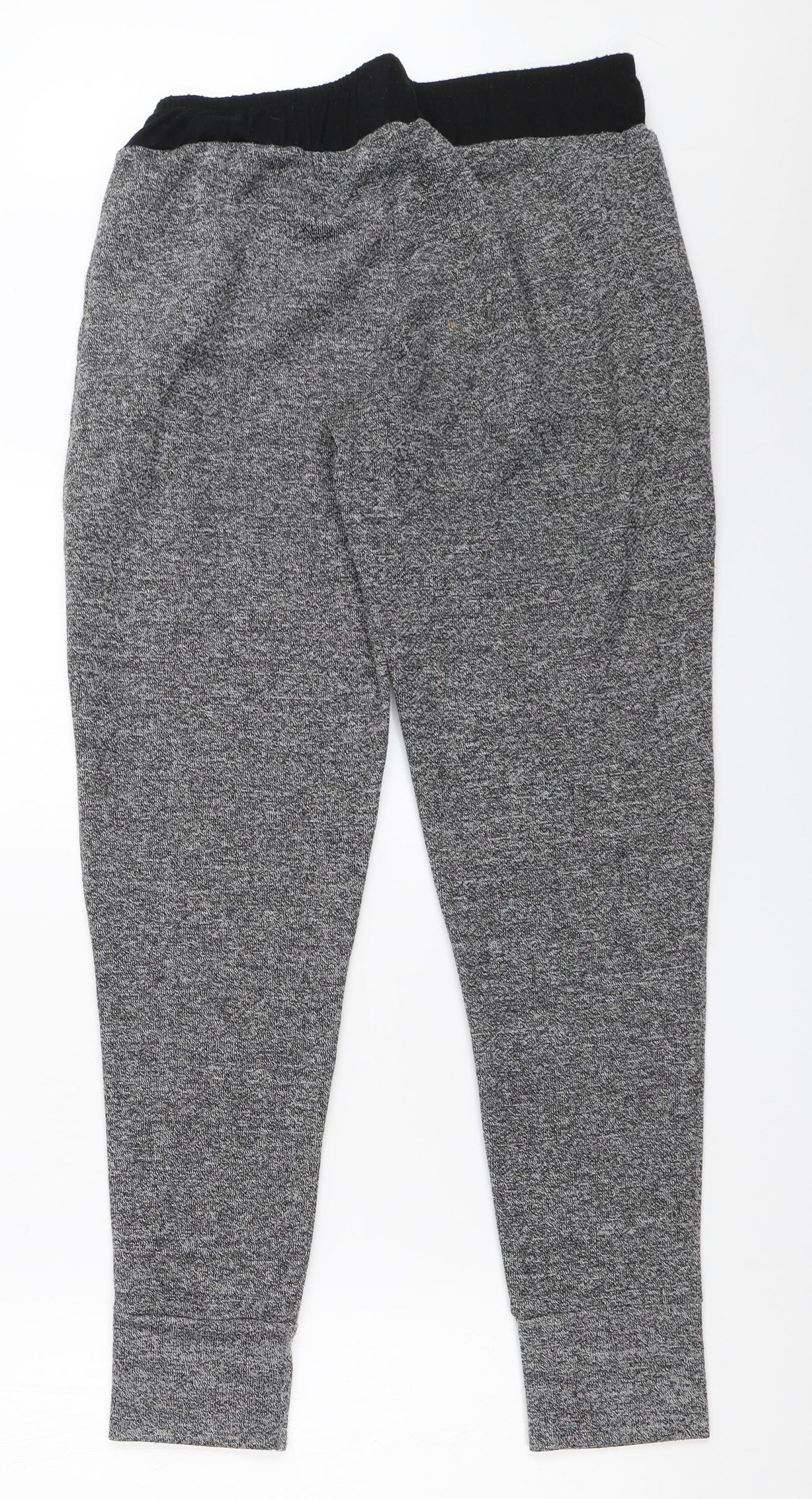 QED London Womens Grey   Jogger Trousers Size 10 L28 in