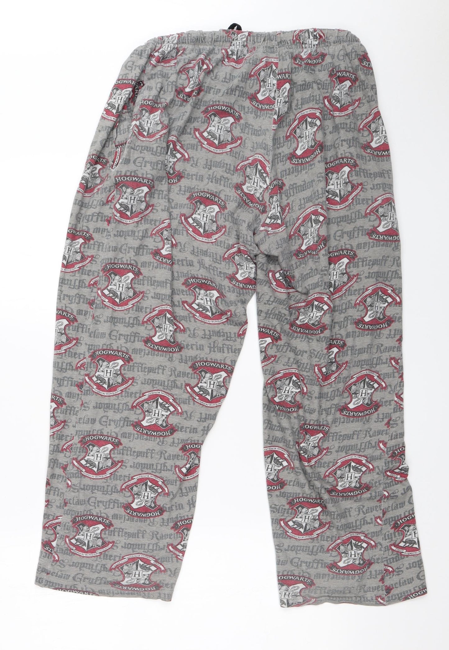 Preworn Womens Grey Solid  Top Pyjama Pants Size S  - harry potter