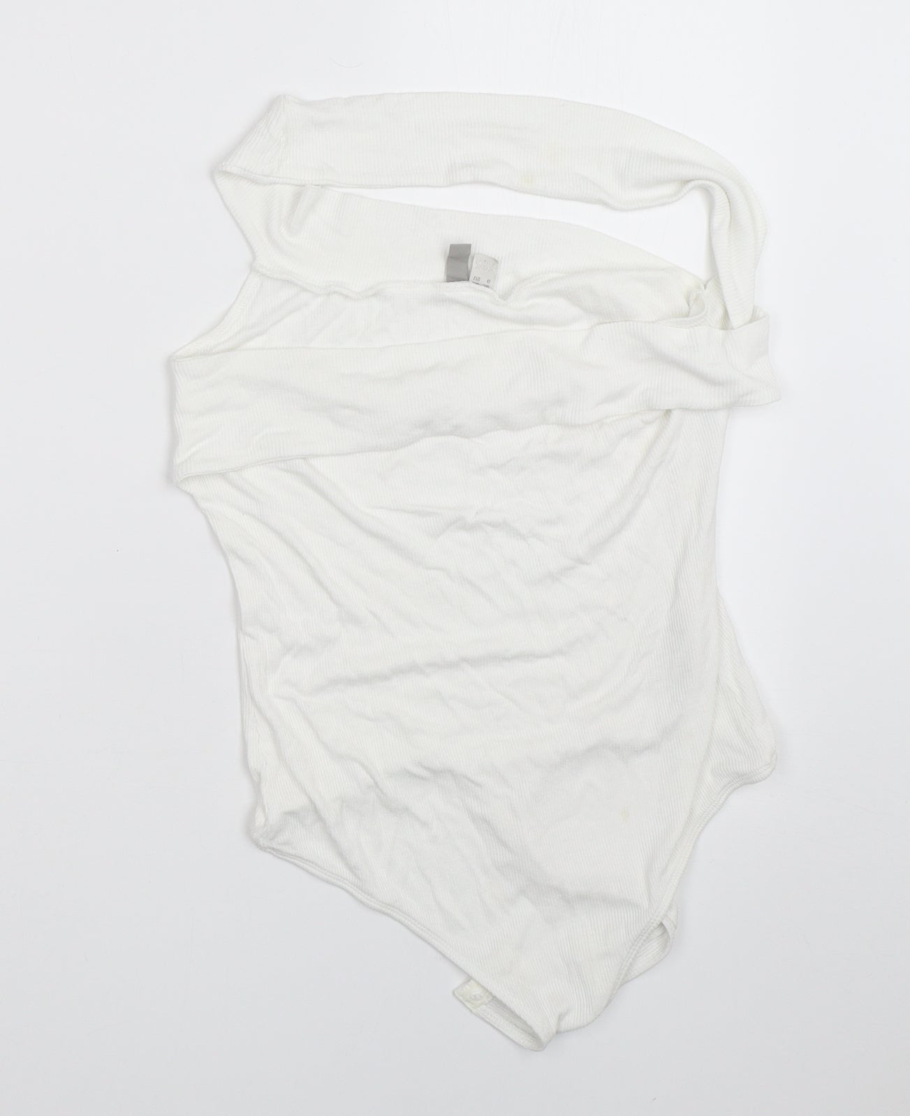 ASOS Womens White   Basic Tank Size 10  - Bodysuit