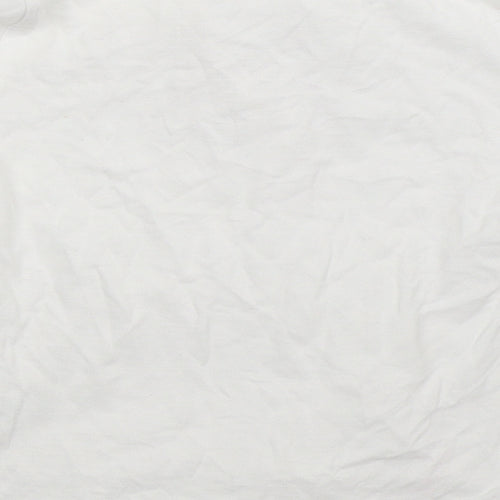 Lily & Dan Girls White   Basic Polo Size 6-7 Years  - school polo