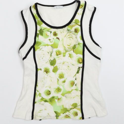 Lui Lei Womens White   Basic Tank Size 40
