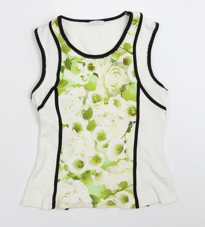 Lui Lei Womens White   Basic Tank Size 40