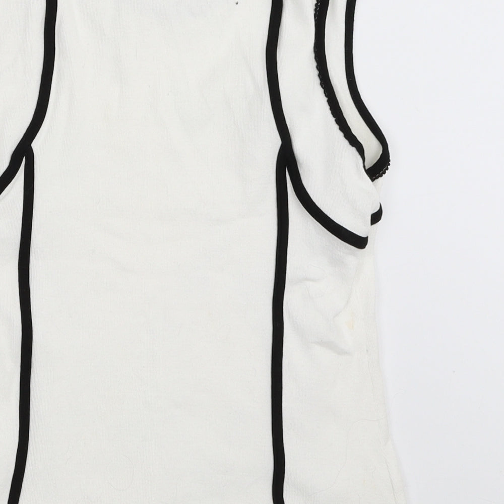 Lui Lei Womens White   Basic Tank Size 40