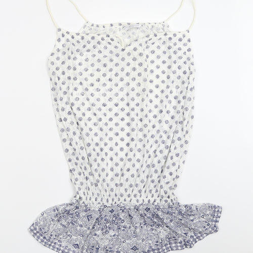 New Look Womens White   Basic Blouse Size 12