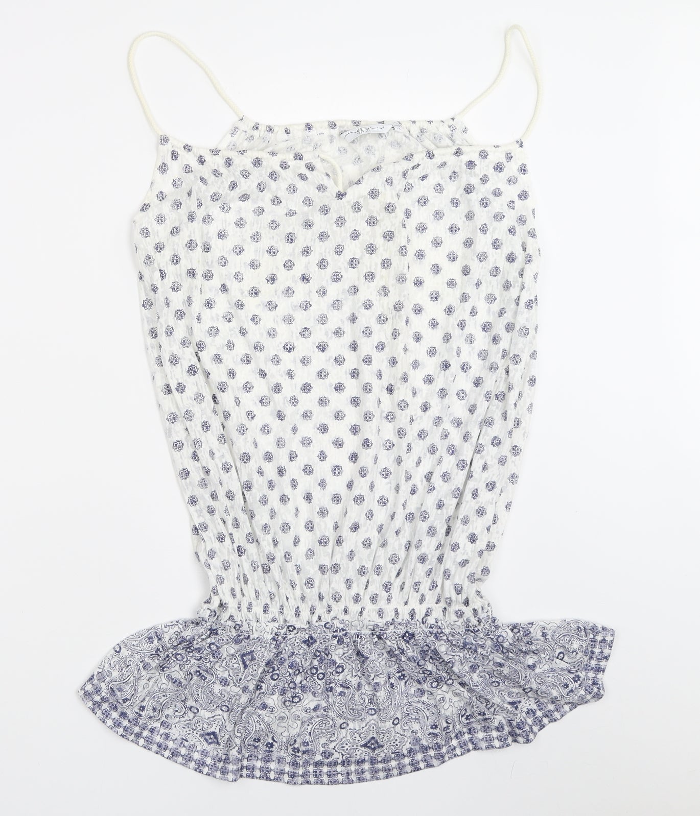 New Look Womens White   Basic Blouse Size 12