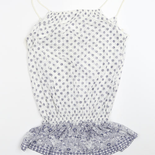 New Look Womens White   Basic Blouse Size 12